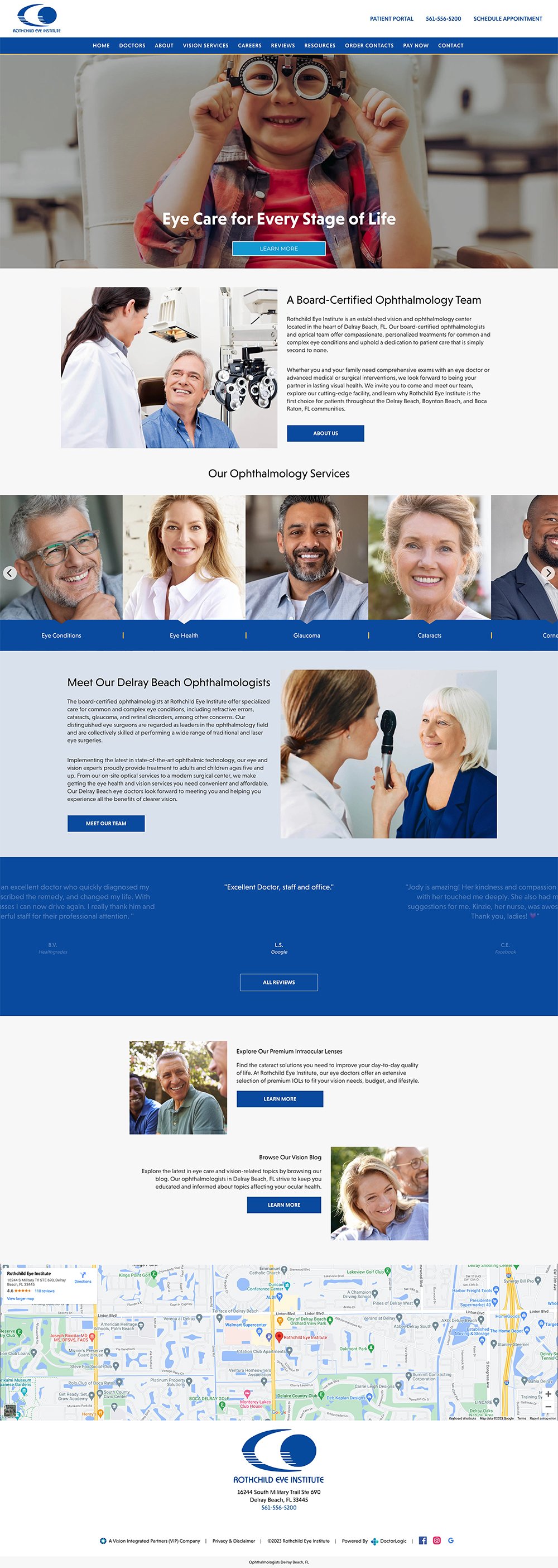 Rothchild Eye Institute Case Study | DoctorLogic