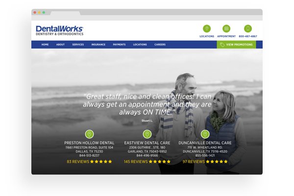 DentalWorks Web Portal