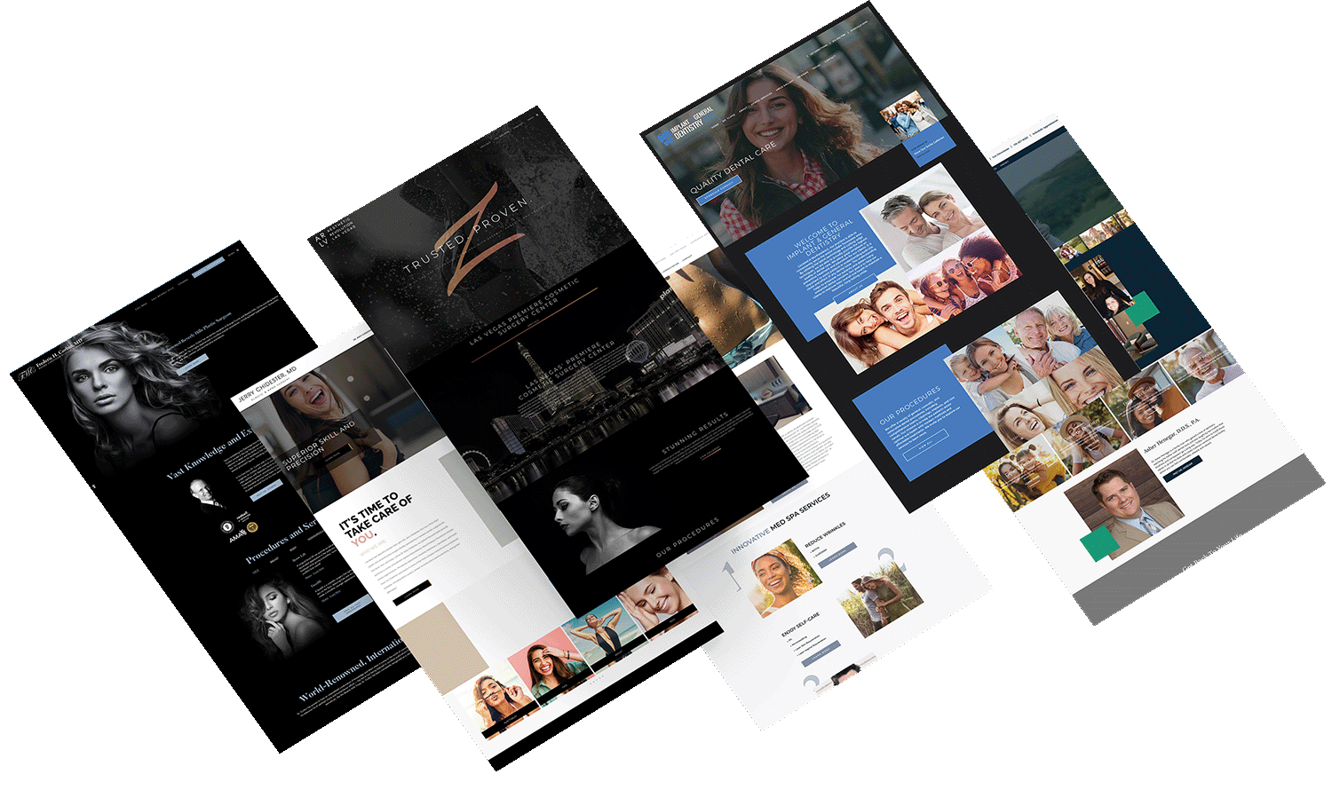 Array of DoctorLogic Medical Websites